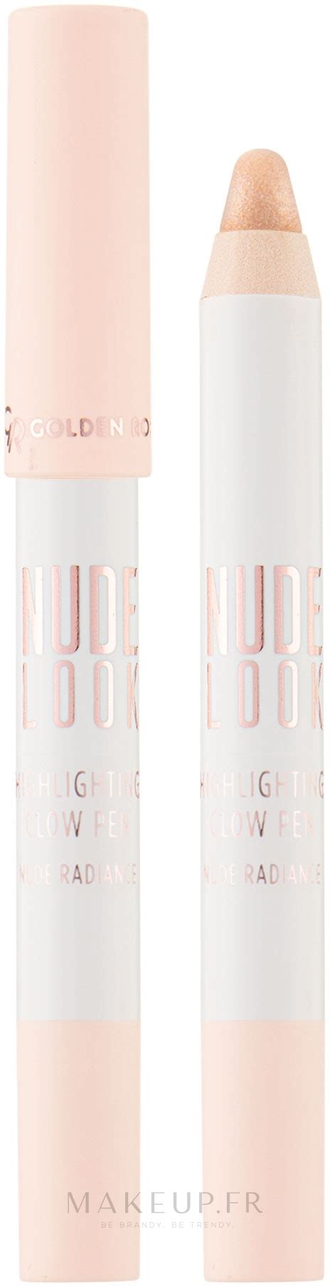 Golden Rose Nude Look Highlighting Glow Pen Crayon Correcteur