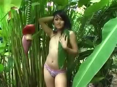 Horny Ladyboy Outdoor Solo AShemaletube