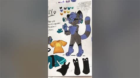 My Fursonas Ref Sheet Youtube