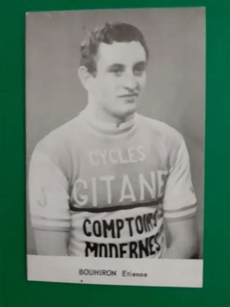 Cyclisme Carte Cycliste Etienne Bouhiron équipe Cycles Gitane Eur 399