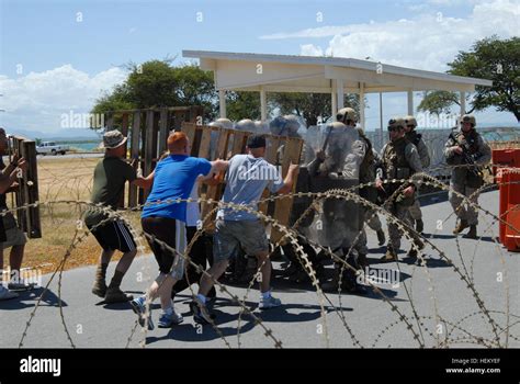 Guantanamo Bay Cuba Marines From Marine Corps Security Force Company