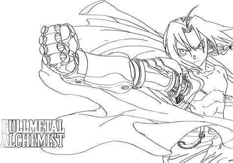 Edward Elric Coloring Pages At Getdrawings Free Download