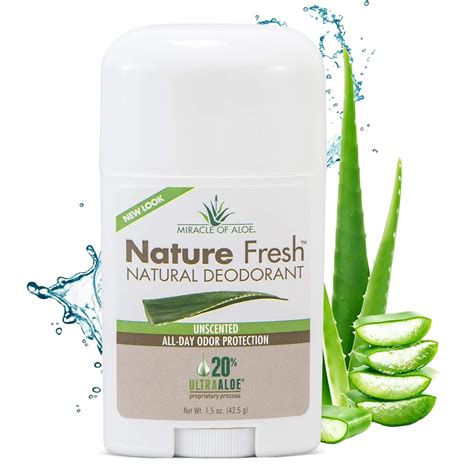 Miracle Of Aloes Nature Fresh Deodorant For Women Or Men