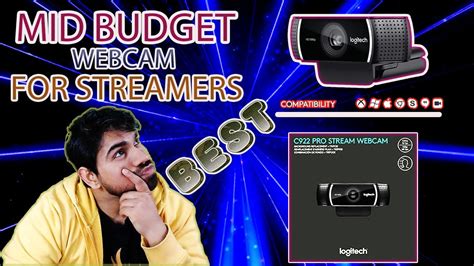 Unboxing And Review Logitech C922 Pro Stream Webcam Hindi Youtube