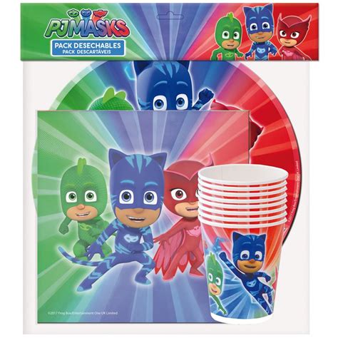 Pack Para Fiestas Pj Masks Comprar Online Miles De Fiestas