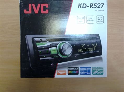 Магнитола JVC KD-R527 :) — Lada Калина седан, 1,6 л, 2006 года ...