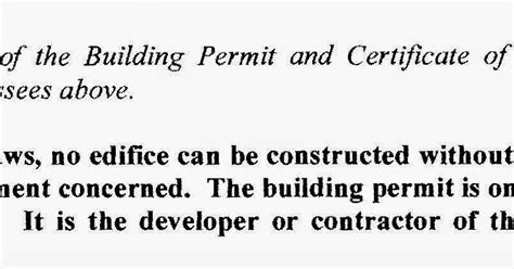 Soho Central Condominium Certificate Of Occupancy