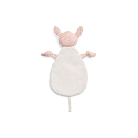 Doudou Plat Attache T Tine Biche Rose Jollein