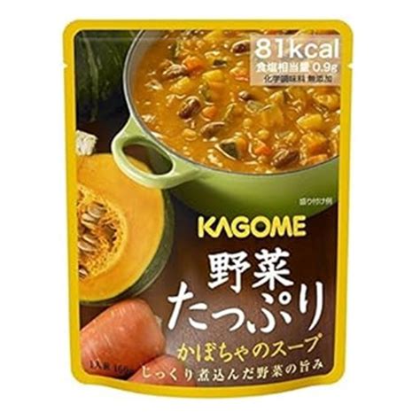 カゴメ 野菜たっぷりかぼちゃのスープ 160g Kagome 5年保存 非常食 野菜の保存食 防災セット 保存食 Kagome