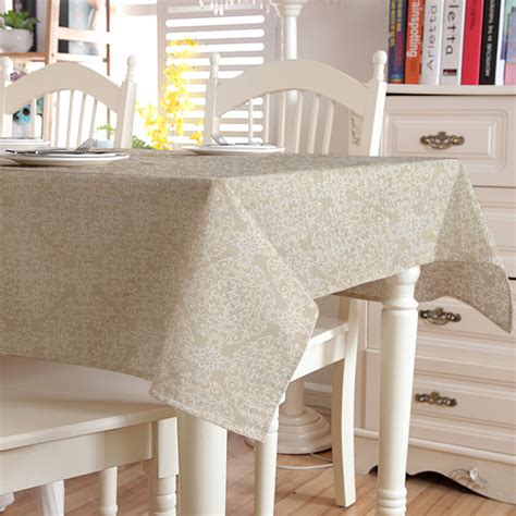 Скатерть Time Textile с акриловой пропиткой Poniente Бежевый TT131280 ...