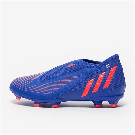 Adidas Predator Edge Sin Cordones Fg Para Ni Os Hi Res Azul Turbo