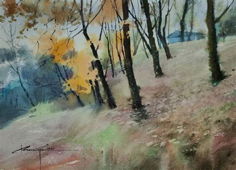 Pin By Margo Muradeli On Watercolor Watercolor Landscape Paintings