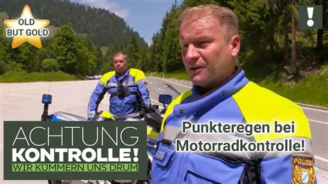 Ach hör mir auf Motorradkontrolle mit PUNKTEREGEN Old But Gold