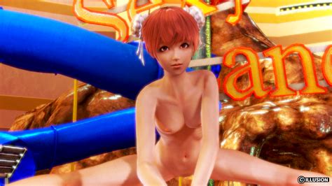 Rule D Female Gintama Kagura Gintama Nipples Nude Orange Hair Pubic Hair Red Hair Sexy
