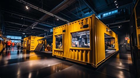 Sala De Exposiciones Del Museo De Ciencia Y Tecnolog A Foto Premium