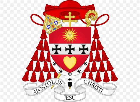 Cardinal Coat Of Arms Ecclesiastical Heraldry Catholicism Pope, PNG, 569x600px, Cardinal ...