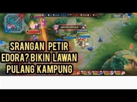 Serangan Petir Edora Buat Lawan Pulang Kampung Youtube