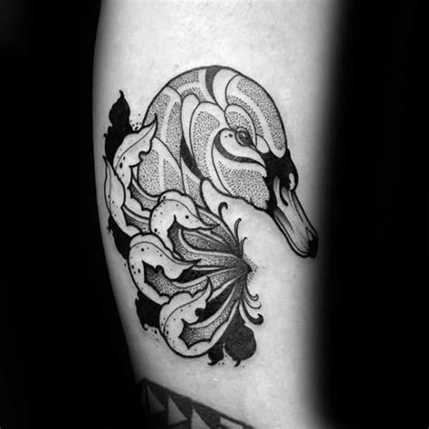 50 Cool Swan Tattoo Designs for Men