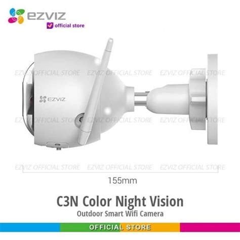 Jual Ezviz C3n Color Night Vision Full Hd 1080p Ip Cam Outdoor Kamera