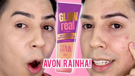 BASE GLOW REAL AVON RESENHA YouTube