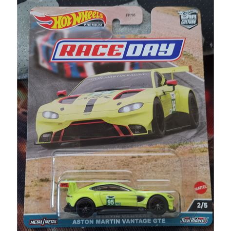HOT ITEMS LIMITED QUANTITY HOTWHEELS PREMIUM CAR CULTURE RACE DAY SERIES ASTON MARTIN