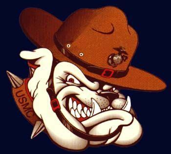 Marine bulldog Logos