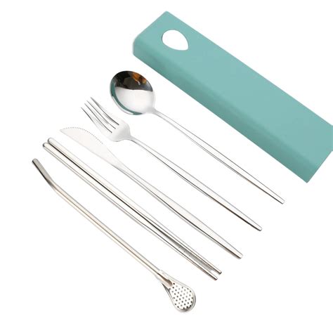 Buy Fni Portable Utensils Travel Camping Cutlery Set Piece