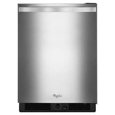 Shop Whirlpool 5 6 Cu Ft Built In Freestanding Compact Refrigerator