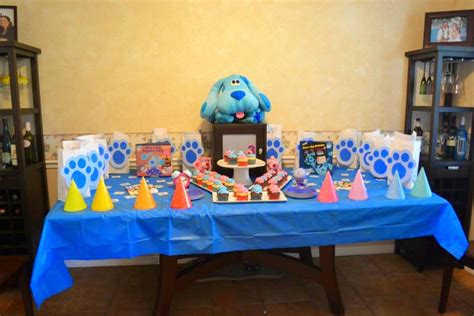 designed by Diana: Blue's Clues party