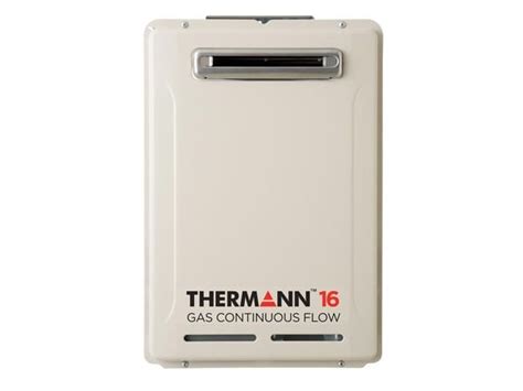 Thermann 16ltr Continuous Flow Hot Water Unit 50 Degree LPG NG