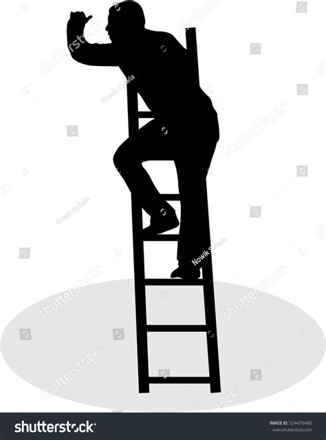 Mechanic Climbing Ladder Images Stock Photos Vectors Shutterstock