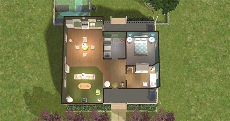 Sims 2 House Floor Plan - Solution by Surferpix