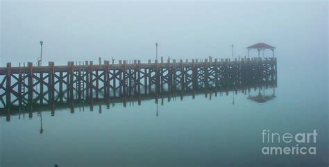 Foggy Dock Photograph By Vera Chwostyk Fine Art America