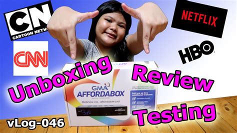 Vlog 046 GMA Affordabox Unboxing Testing And Review Php 888