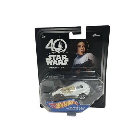 Hot Wheels Toys Hot Wheels Star Wars Character Car Princess Leia