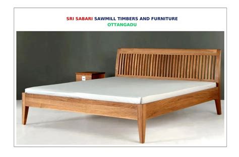 Queen Size Teak Wood Cot Bed Without Storage At Rs 39000 In Thanjavur