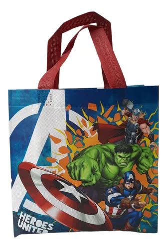 Fiesta Avengers Super Heroes Marvel 50 Bolsas Dulceros Envío gratis