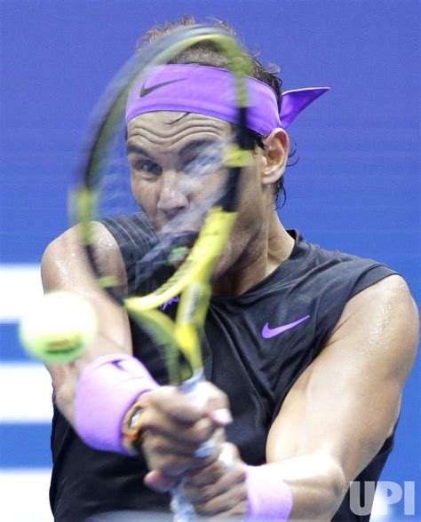 Photo Rafael Nadal Hits A Backhand In The Mens Final At The Us Open Nyp20190908123