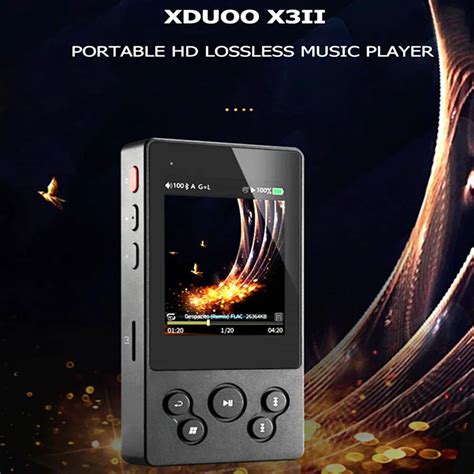 XDuoo X3II X3 II AK4490 Bluetooth 4.0 MP3 Player Portable HD Lossless 2 ...