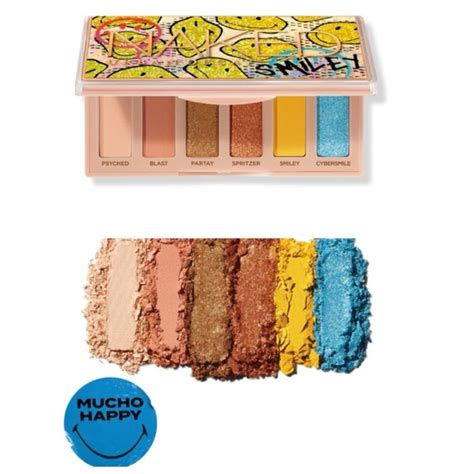 Urban Decay Makeup New Urban Decay X Smiley Naked Mini Eyeshadow Palette Ltd Ed In Mucho