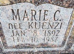 Marie Charlotte Kuenzi Nehls 1892 1987 Mémorial Find a Grave