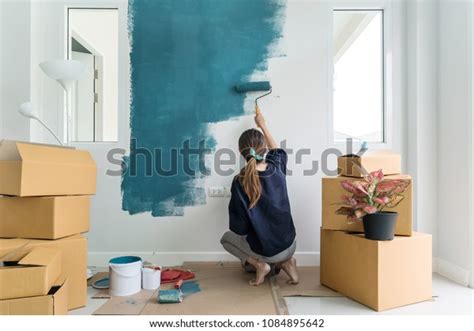 Girl Painting House Stock Photos And Pictures 28524 Images