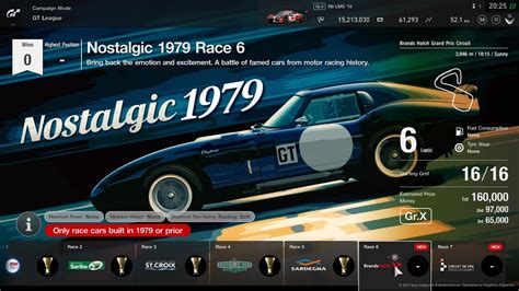 Gran Turismosport Gt League Nostalgic Race Onboard Youtube