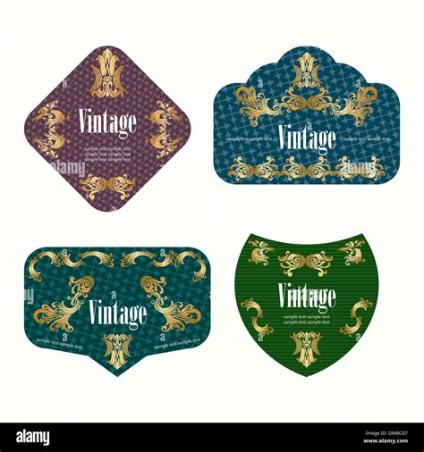 Vintage wine labels set Stock Vector Image & Art - Alamy