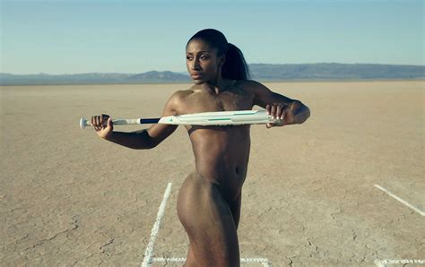 Naked A J Andrews In ESPN Body Issue