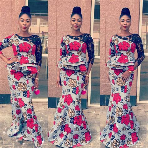 Beautiful Aso Ebi Ankara Styles Skirt And Blouse Ladies Styles Zaineeys Blog