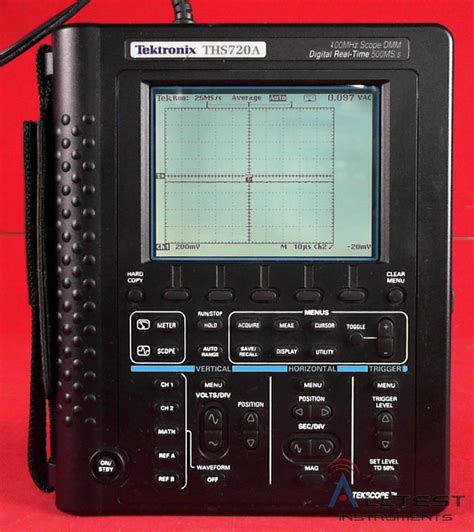 THS720A Tektronix Oscilloscope Handheld Battery Operated 100 MHz