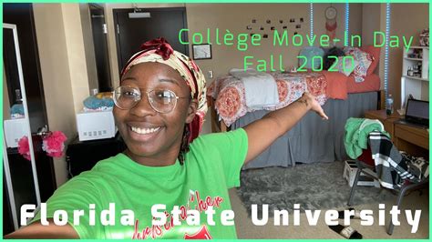 College Move In Vlog 2020 Dorm Tour FSU Azalea Hall ItsJustLizaa