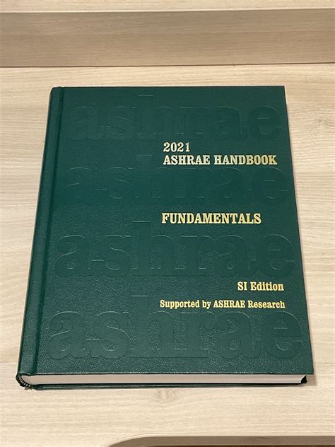 Ashrae Handbookfundamentals Si Version Students Union Ucl