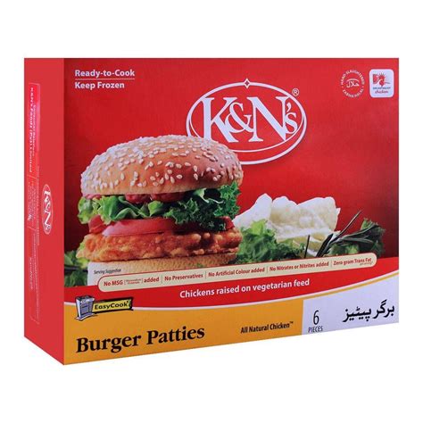 K&Ns Burger Patties 6 Pcs - Same day Flowers Delivery